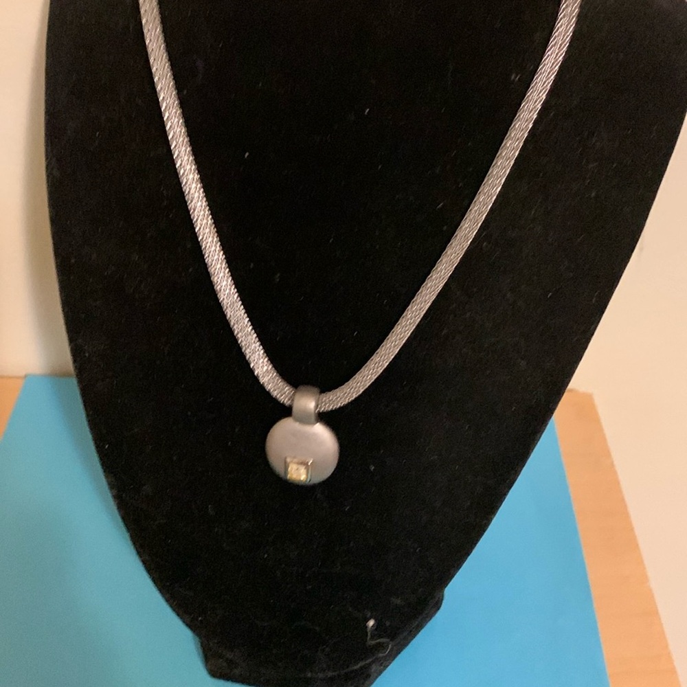 Unique necklace only 15” long